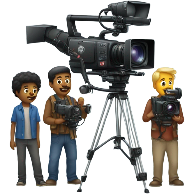 Camera crew emoji