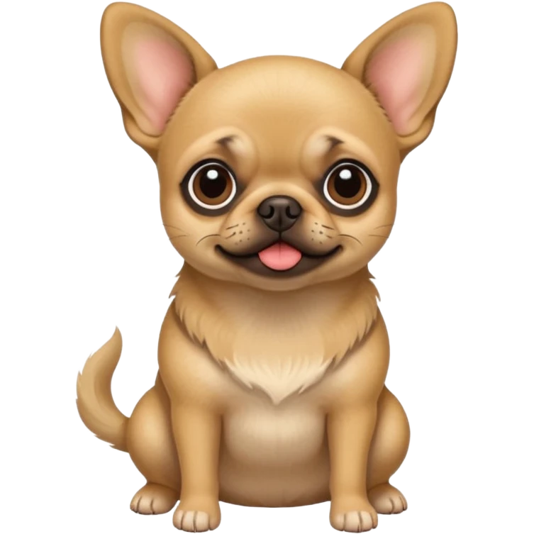 Chihuahua x Pug￼ emoji