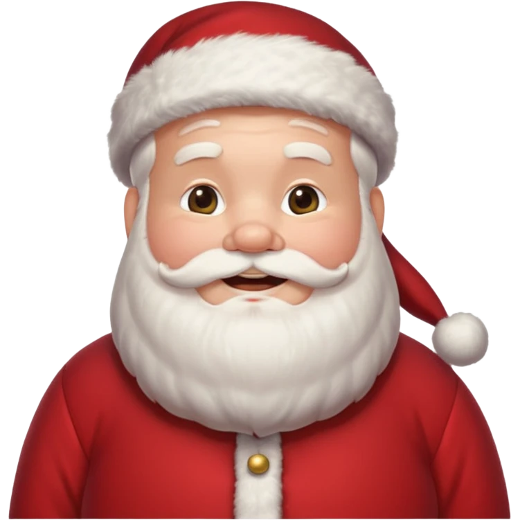 papai noel fofinho emoji