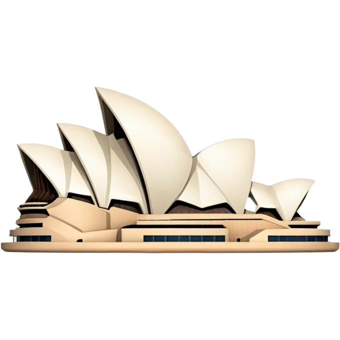 sydney opera house, no frame emoji