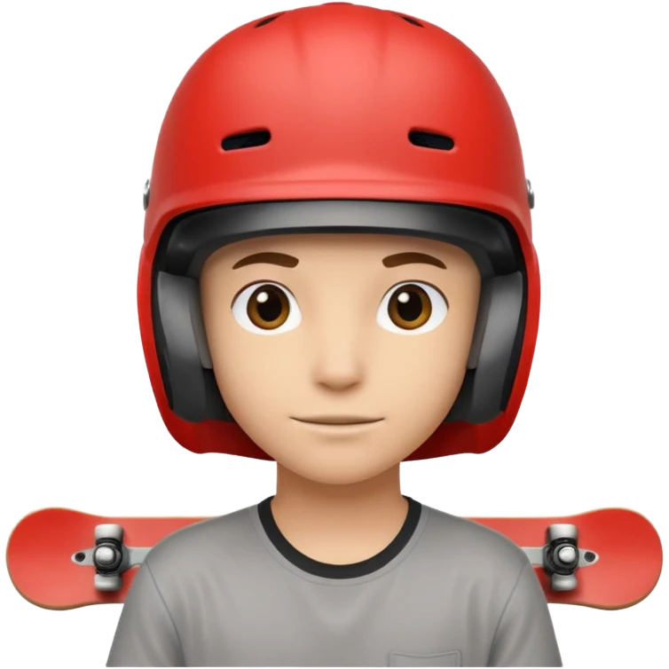 Skateboarder mugshot emoji