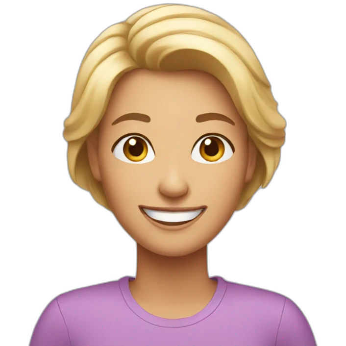 mom smile emoji
