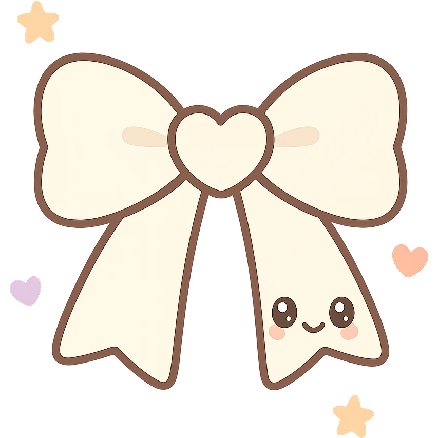 white gothic bow cute gothic bow emoji
