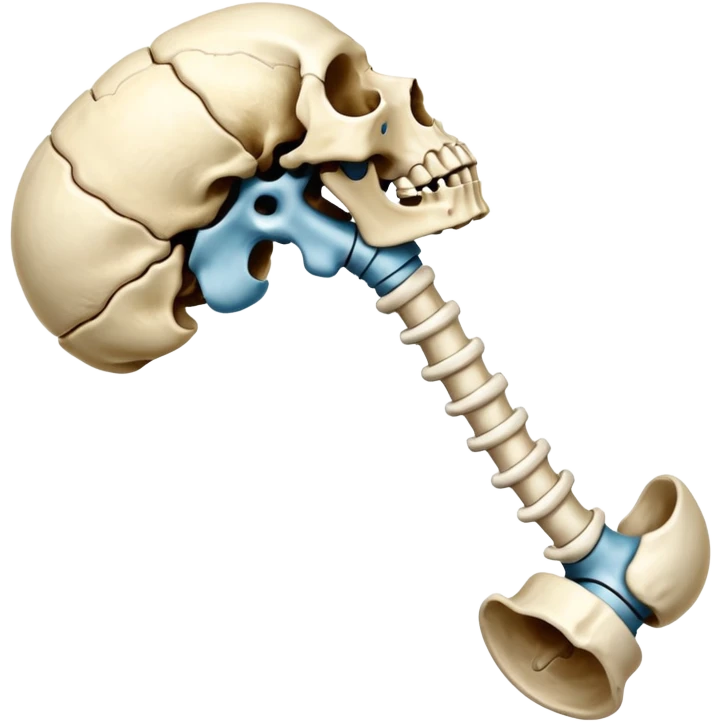 Hueso coxal y articulacion de la cadera  emoji