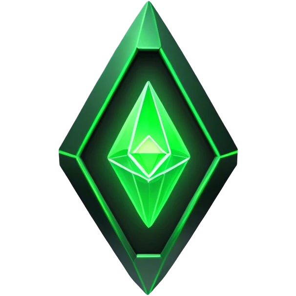 neon cyberpunk plumbob emoji