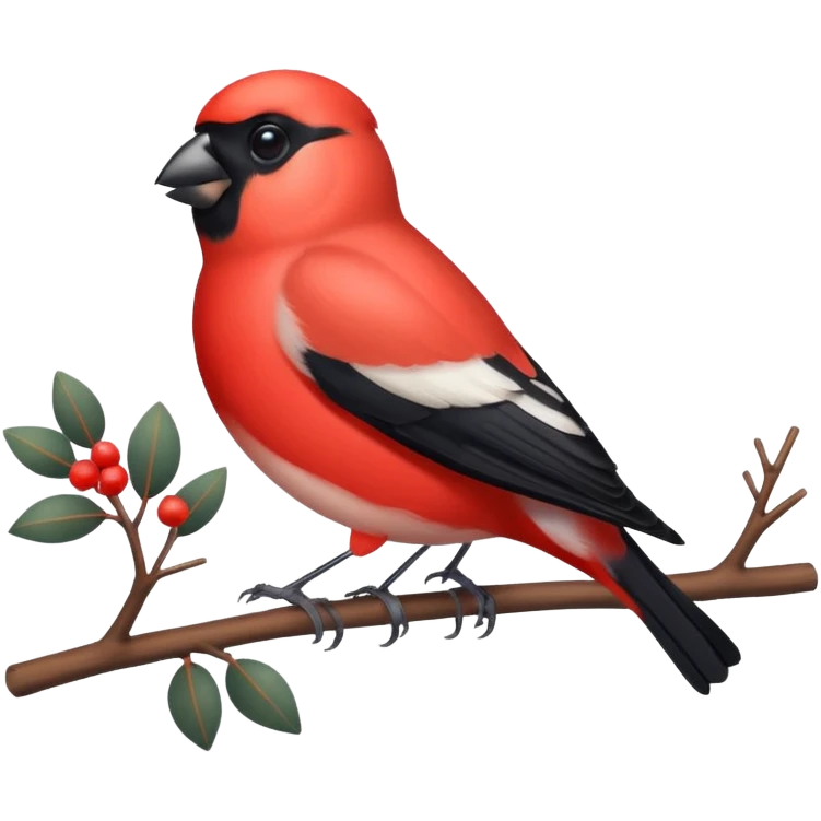 bullfinch emoji