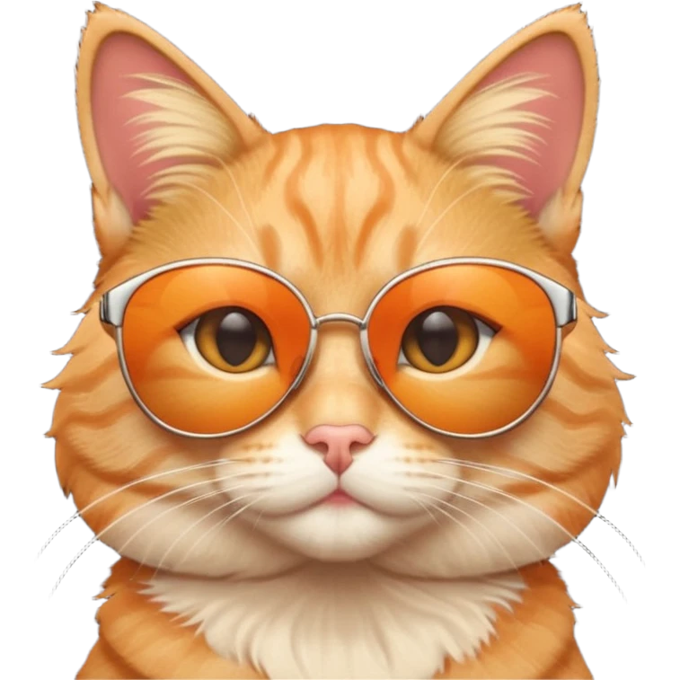 Cat wearing sunglasses emoji