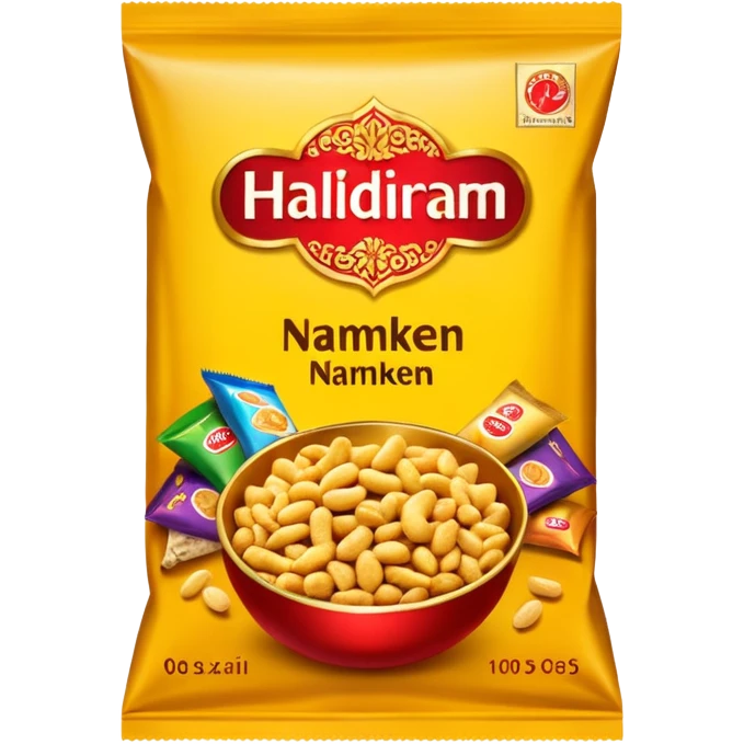 Haldiram Namkeen Packet emoji