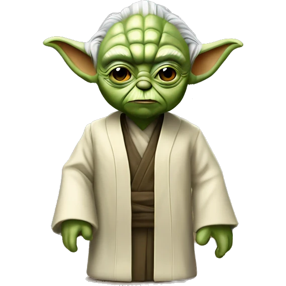 Maitre yoda en profeseur emoji