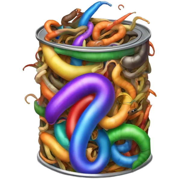 Can of worms emoji