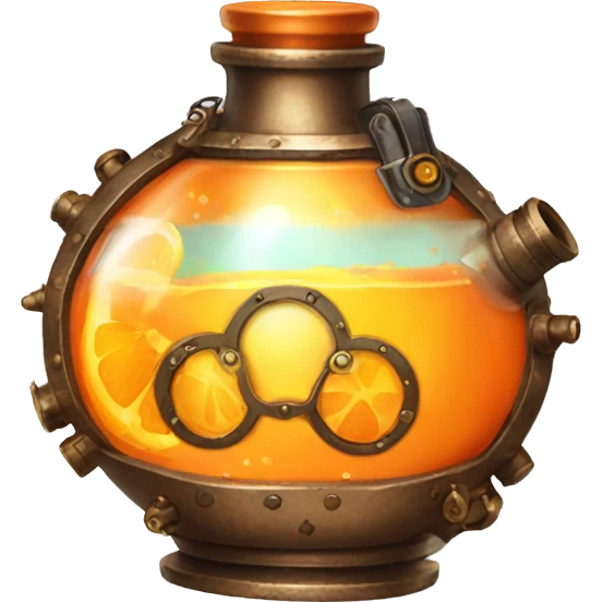 orange magical steampunk potion emoji