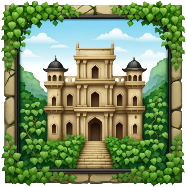 ancient palace in the woods emoji