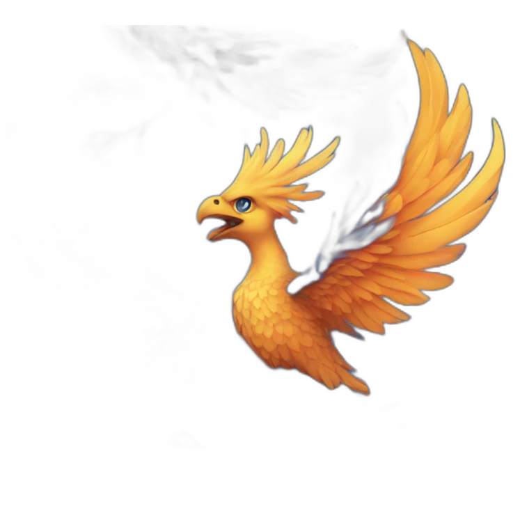 blue phoenix FLAMES emoji