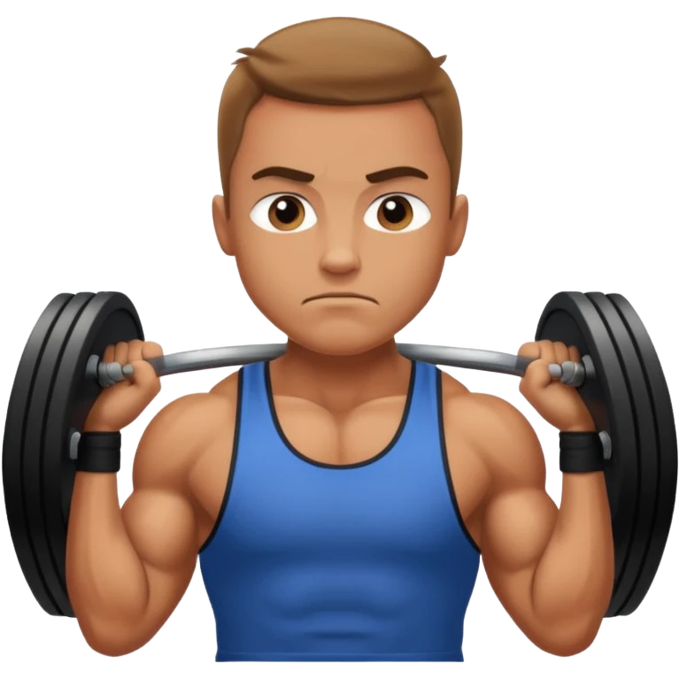 Weight lifter emoji