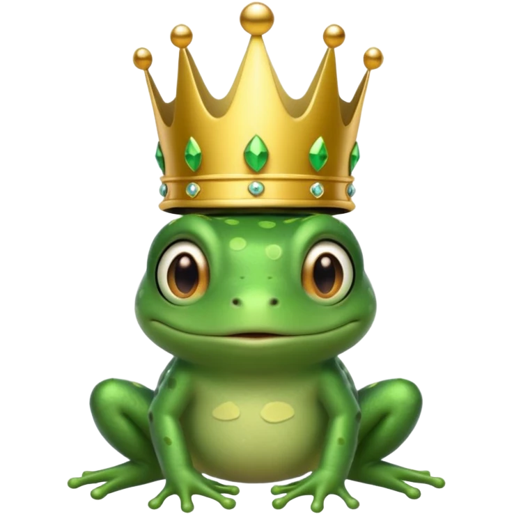 frog from The Princess and the Frog emoji