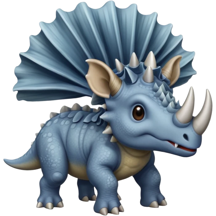 Triceratops emoji
