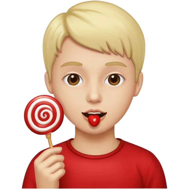 Lolipop yiyen emoji emoji
