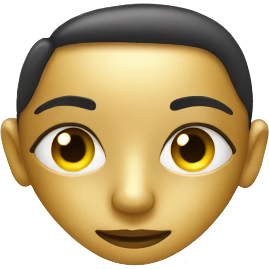 Gold under eye patches  emoji