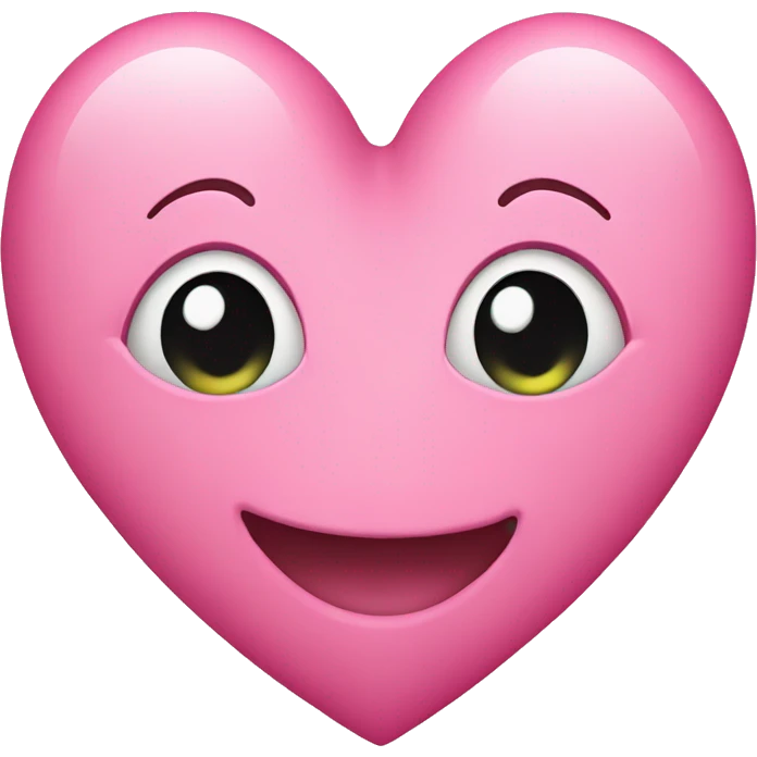 Pink heart emoji