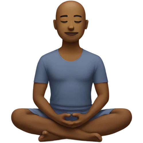 Meditation emoji