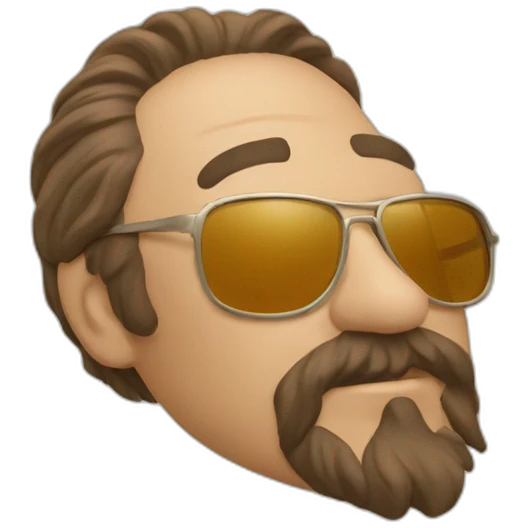 the big lebowski sunglasses emoji