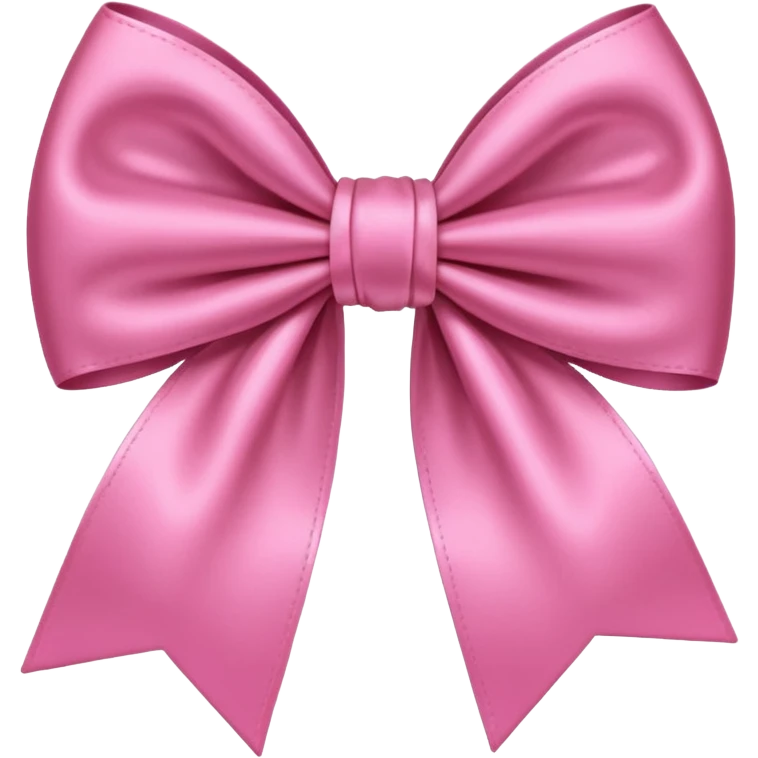 Pink bow emoji