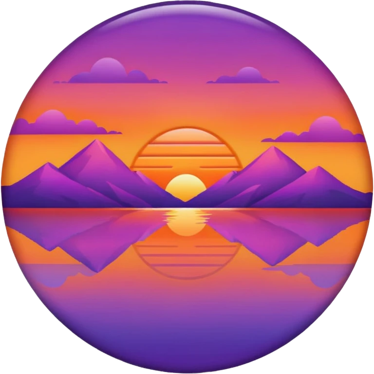 Sunset emoji