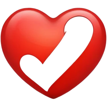 red heart emoji
