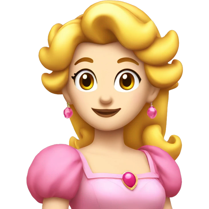 Princess Peach emoji