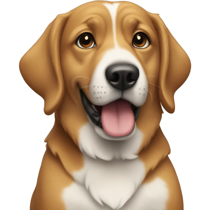 Dog saying what’s up dog emoji