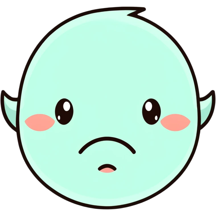 Una ceja levantada y la boca  emoji