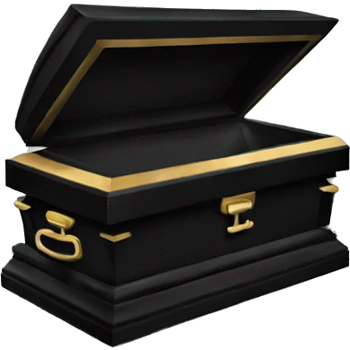 Black Casket  emoji
