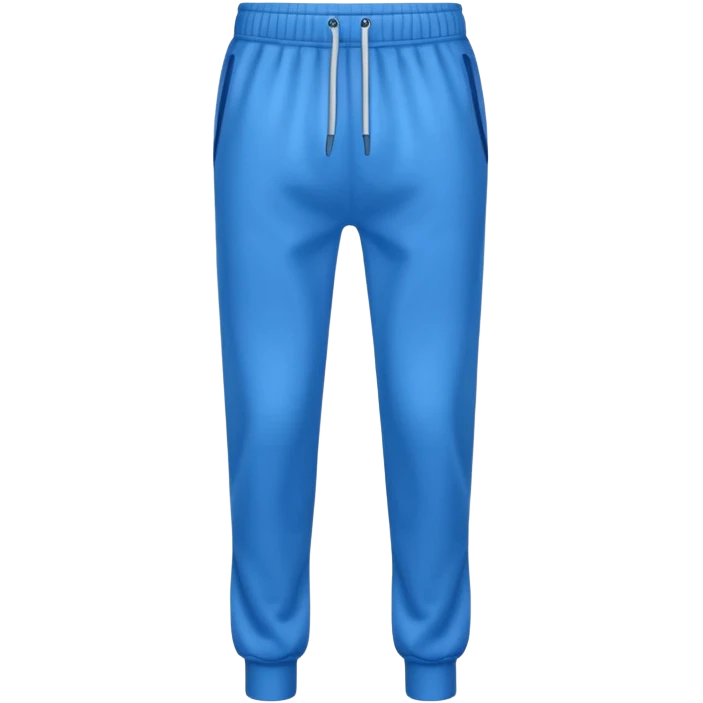 tracksuit bottom blue emoji