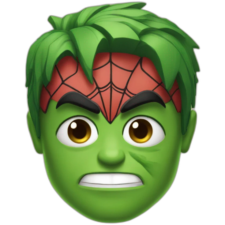 Spiderman hulk emoji