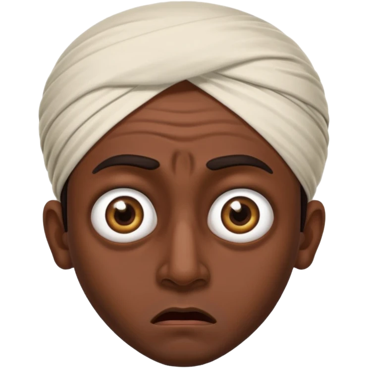 scared indian man emoji