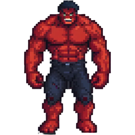Red Hulk emoji