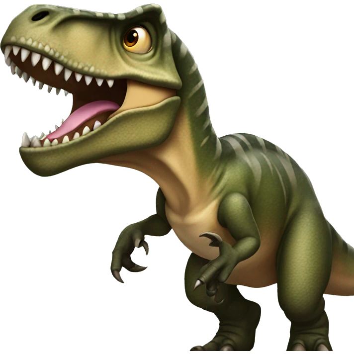 t-rex rockero  emoji