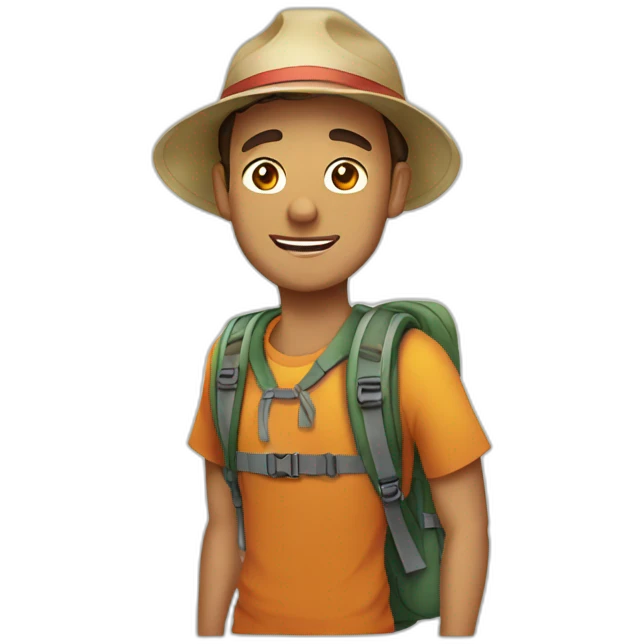 backpacker-in-southeast-asia emoji