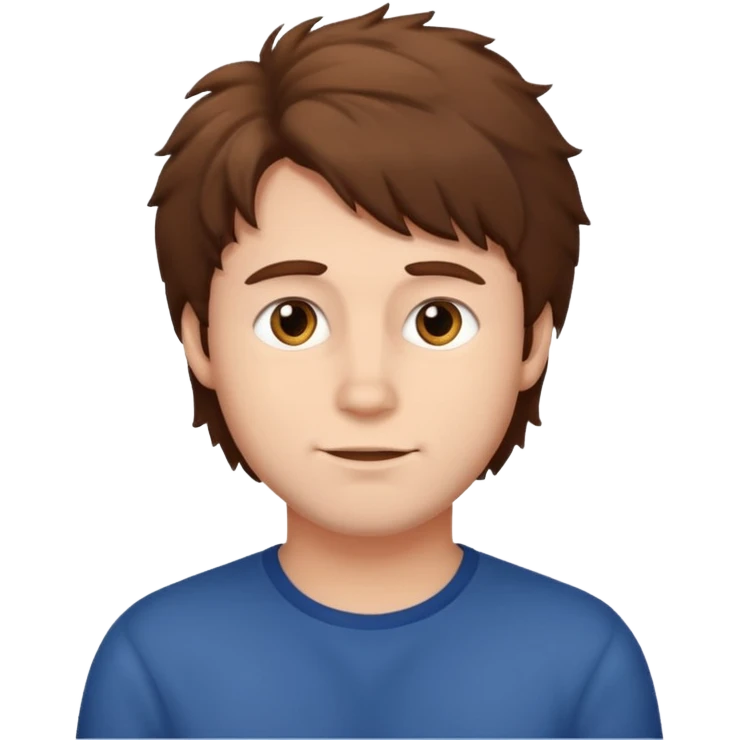  fluffy hair man emoji