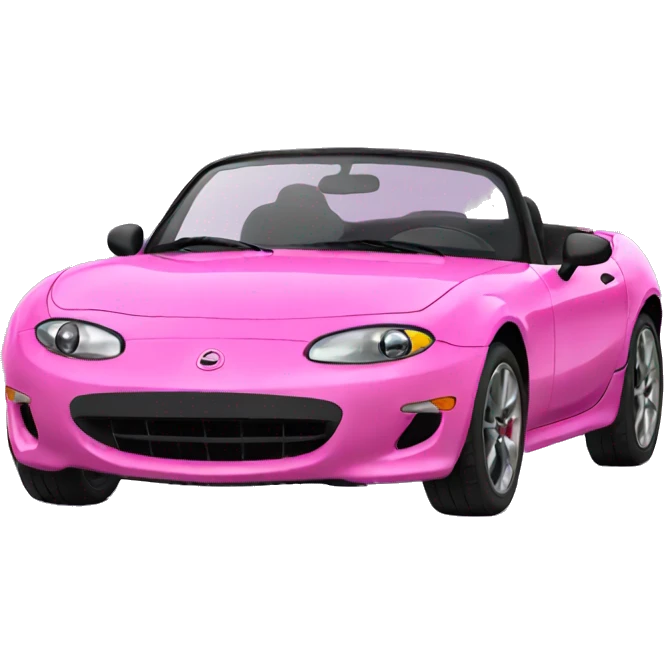 pink miata emoji