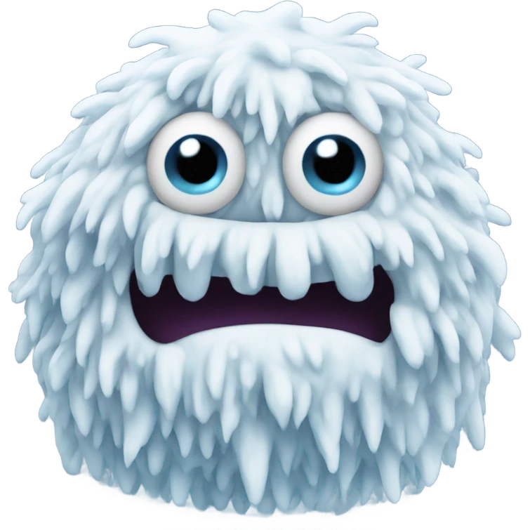 Snow monster emoji