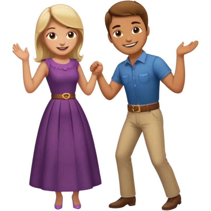 Man spanking women emoji