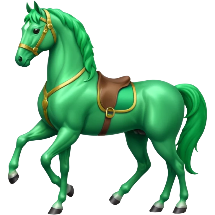 Green horse emoji
