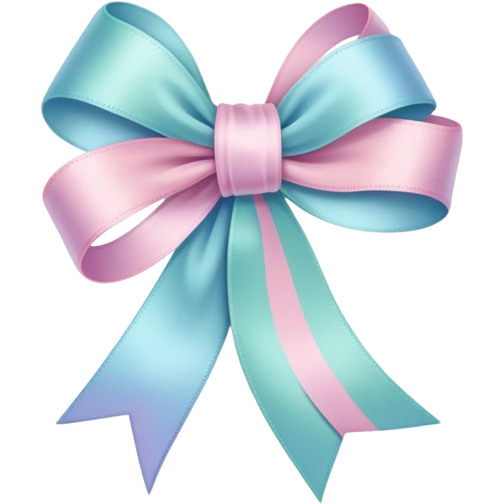A pretty ribbon  emoji