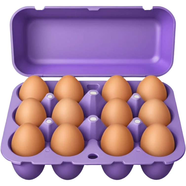 purple big egg carton emoji