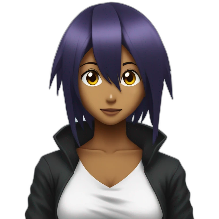 Yoruichi Shihouin from bleach emoji