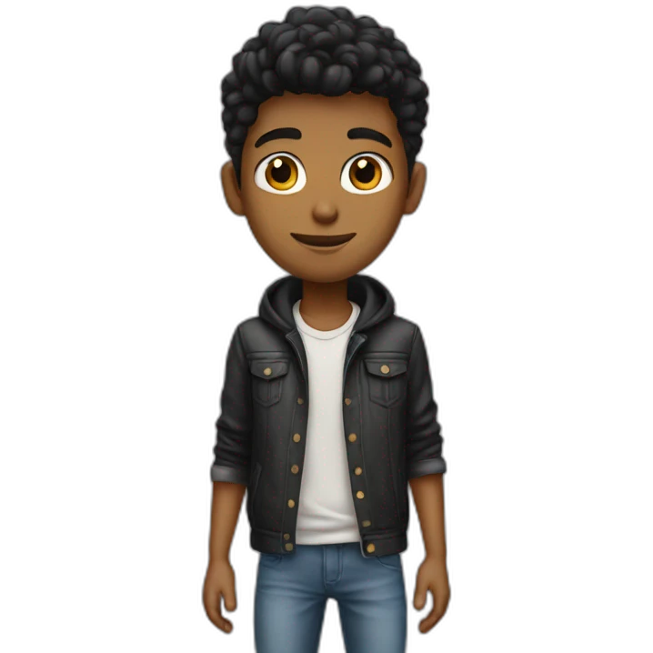 Stylish boy emoji