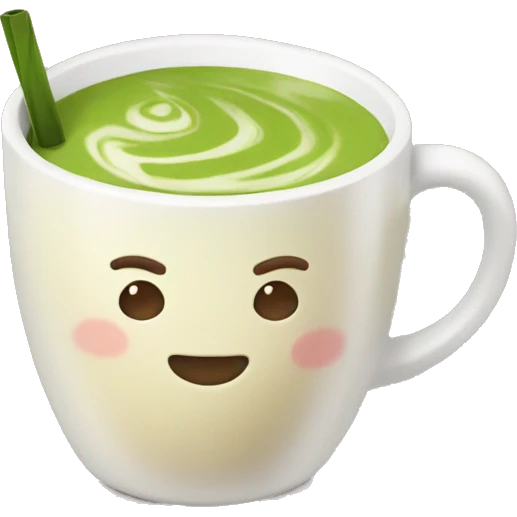 matcha latte emoji
