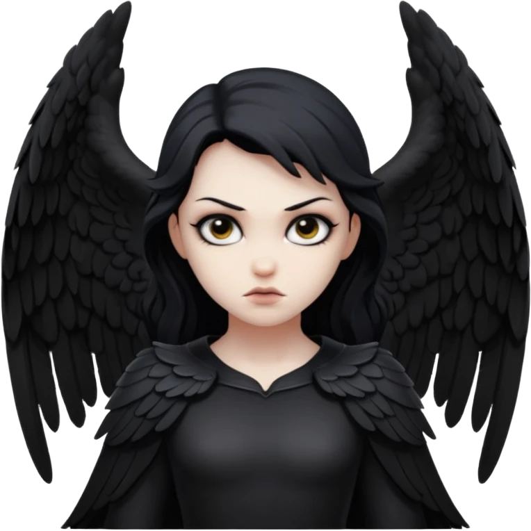 dark angel emoji