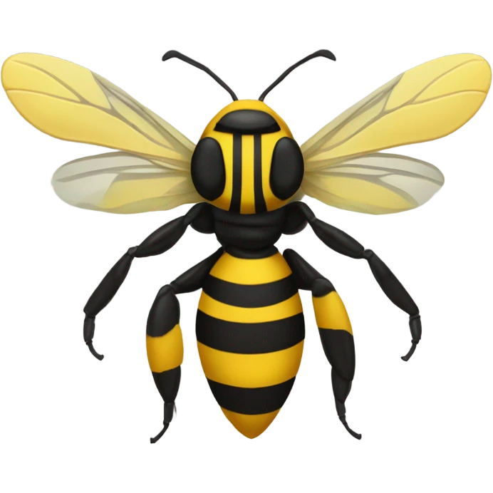 Female bee soldier  emoji